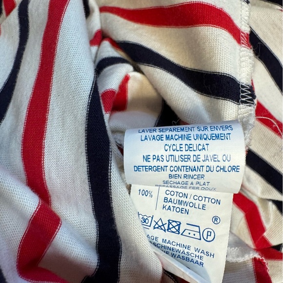 Saint James For Ralph Lauren Striped Long Sleeve Tee - Picture 7 of 8